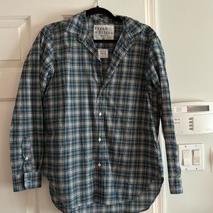 Frank and Eileen button down